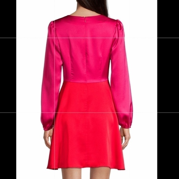 Millly Stella Satin Dress Size 2 - Picture 13 of 16